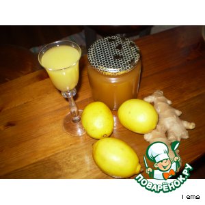 Рецепт Имбирно-медовый напиток