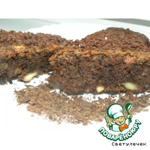 Рецепт Шоколадный торт "Два орешка"