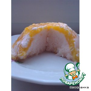 Рецепт Апельсиново-творожная горка