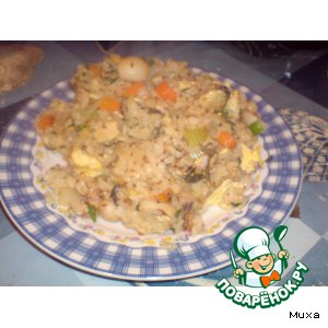 Рецепт Рис с морепродуктами