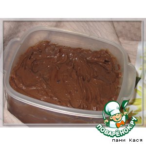 Рецепт Шоколадное масло