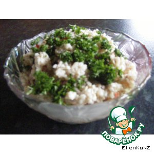 Рецепт Cалат с рисом и морепродуктами