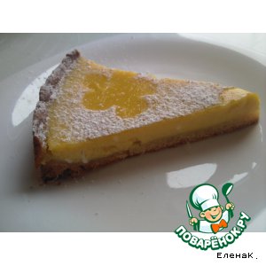 Рецепт Лимонно-манговый пирог