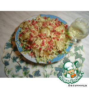 Рецепт Изысканый салат с жареной грушей