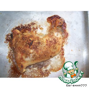 Рецепт: Пряные куриные окорочка