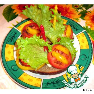 Рецепт Бутерброд с растительным маслом