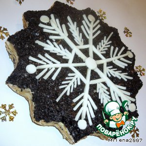 Рецепт Закусочный торт «Снежинка»