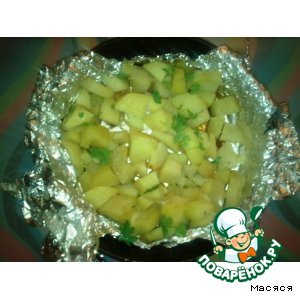 Рецепт Картошка, запеченная в фольге