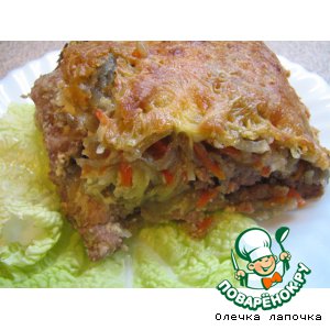 Рецепт Картофельно-мясная запеканка