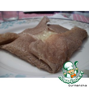 Рецепт Galette Bretonne - Бретонские гречневые блины