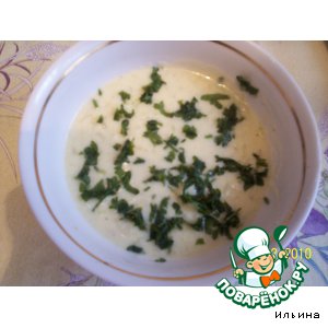 Рецепт Суп из сельдерея и сыра