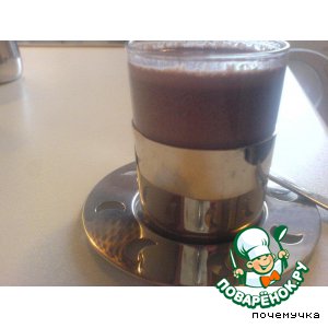 Рецепт: Горячий шоколад