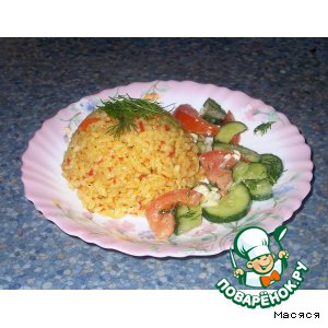 Рецепт Рис с томатным соусом