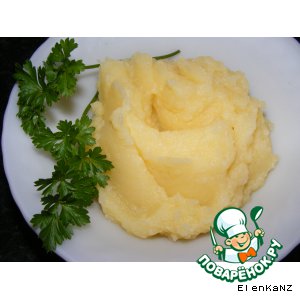 Рецепт: Пюре из картофеля и цветной капусты