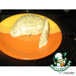 Рецепт Домашний сыр с укропом