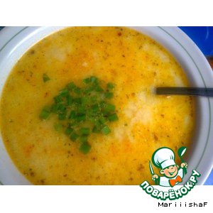 Рецепт Суп картофельный с сыром