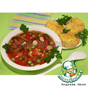 Рецепт Густой томатный суп