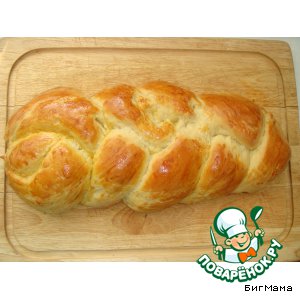 Рецепт: Швейцарский воскресный хлеб Цопф