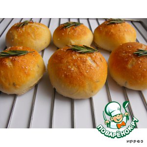 Рецепт Хлебные булочки с розмарином - Pan marino