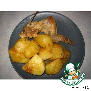 Рецепт Курица с картофелем