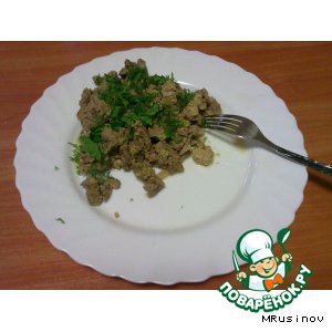 Beef liver in sour cream