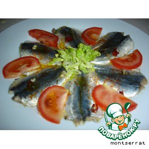 : Boquerones con vinagre - ,    