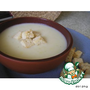 Рецепт Суп-пюре из картофеля и лука-порея
