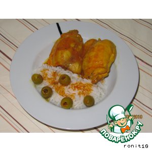Рецепт Курица с оливками