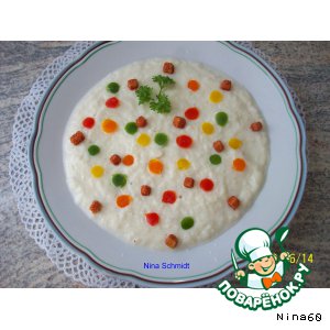 Рецепт Крем-суп из цветной капусты
