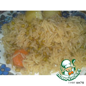 Рецепт Шола  - каша рисовая по-афгански