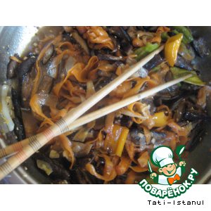 Рецепт Корейские баклажаны "Жгучие"