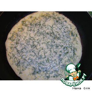 Рецепт Омлет с укропом и сыром