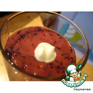 Рецепт Молочный коктейль со смородиной