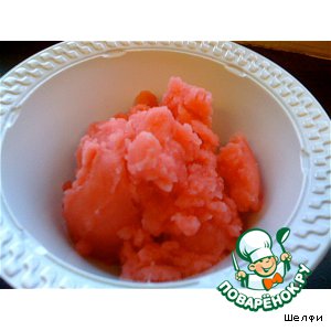 Рецепт Домашний фруктовый лед