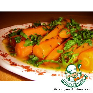 Рецепт Морковь по-мароккански «Кенитра»