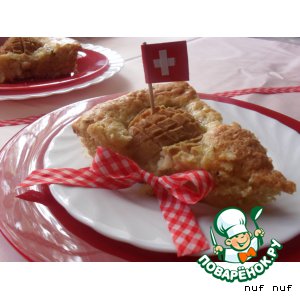 Рецепт Швейцарский грушевый пирог "Swiss Pear Pie"