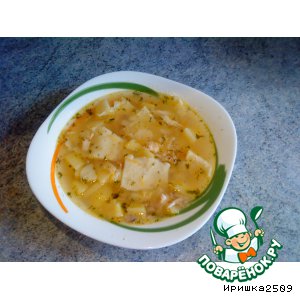 Рецепт Южный суп с галушками