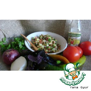Рецепт Турецкий салат с аджикой