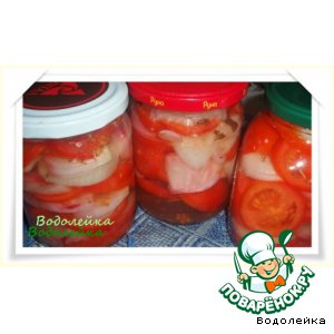 Рецепт Салат из томатов и лука