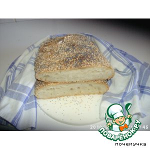 Рецепт Хлеб без замеса (No-Knead Bread)