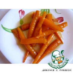 Рецепт Морковь в медовой глазури