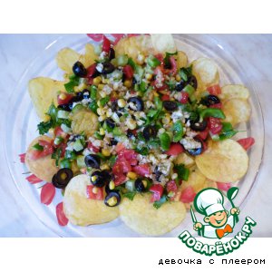 Рецепт Салат с овощами "Мексиканский"