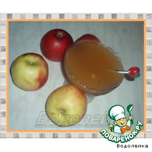 Рецепт Яблочный джем с шафраном