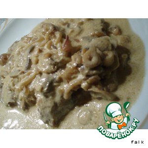 Рецепт Стейк Диана/Steak Diane