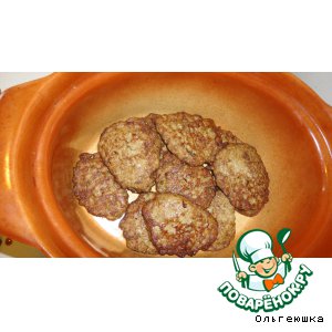 Рецепт Печеночные оладушки с грибами