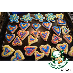      / Shortbread Cookies with Royal Icing