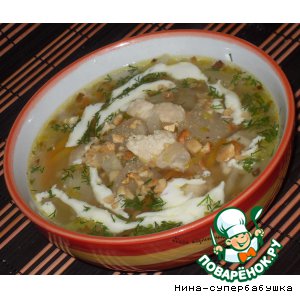 Рецепт: Овощной суп с фенхелем
