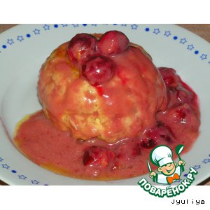 Рецепт Куриная "Горка" под вишневым соусом