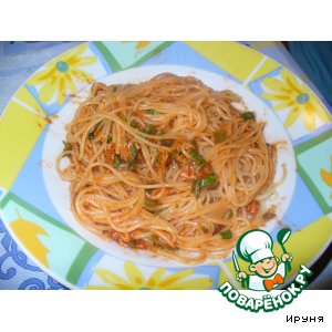 Рецепт Спагетти на итальянский манер
