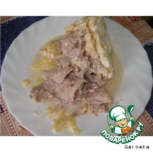 Рецепт: Свинина с кабачками